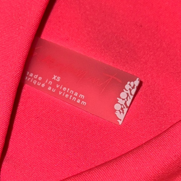 Free People Movement She’s Got Rhythm Crop Strappy Top “Flamingo Fizz” EUC XS - Picture 3 of 4